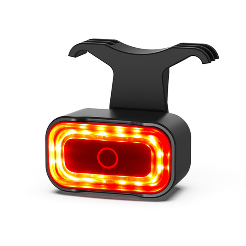Intelligent Brake Sensor Bicycle Taillight USB Charging Warning Light