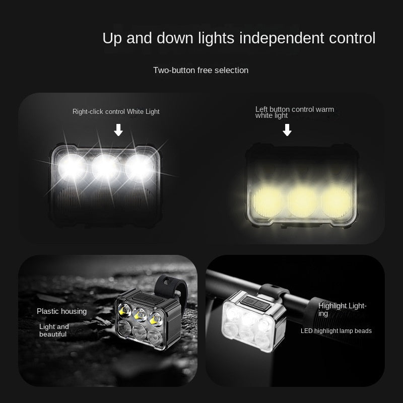 Bicycle Lights Front and Rear Set for Night Riding Safety