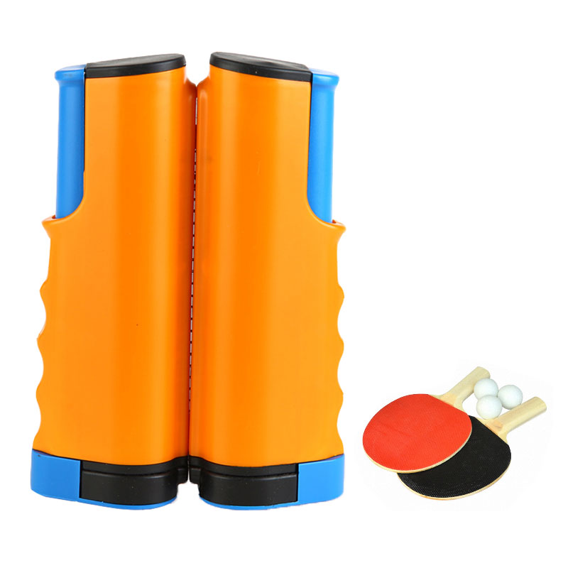 Portable Table Tennis Set 1.7M Retractable Net for Training Use