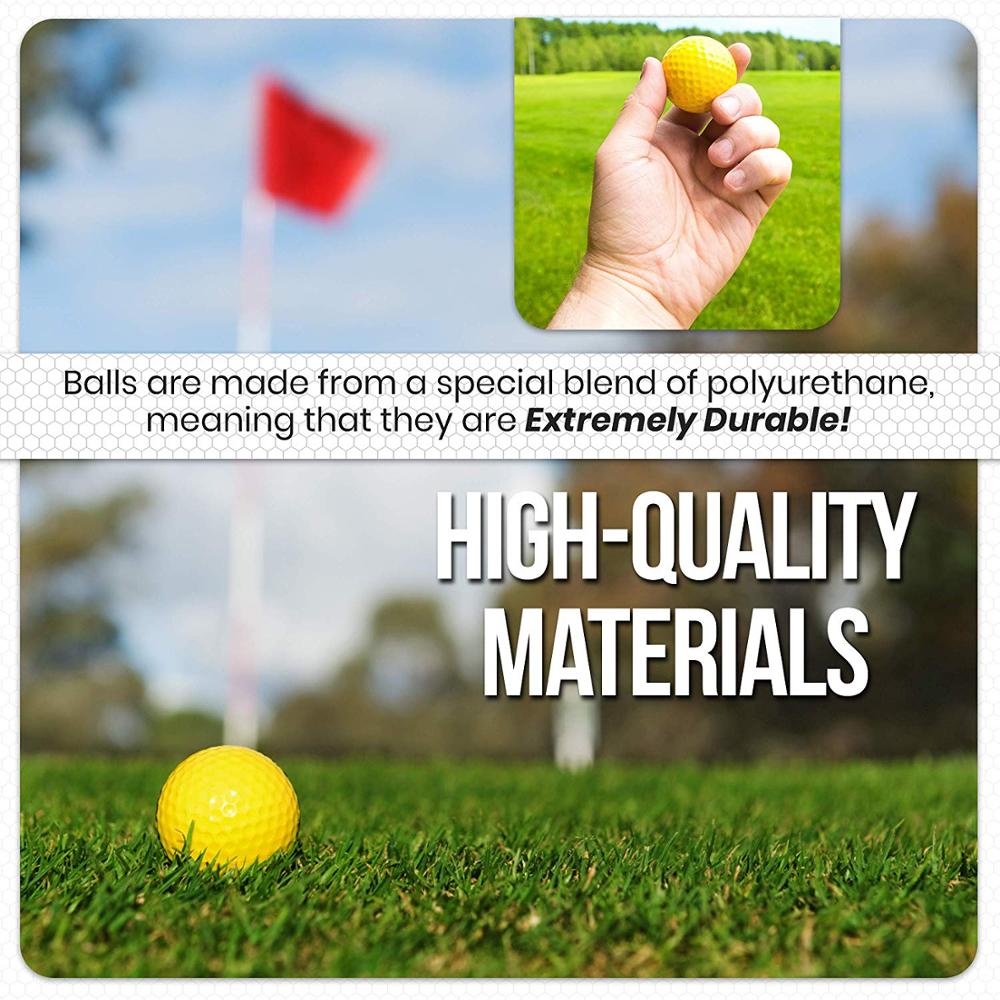 12Pcs Foam Golf Practice Balls for Indoor Outdoor Training Use
