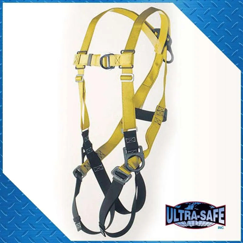Climbing Type Full Body Harness With D-Ring Back Front Hips