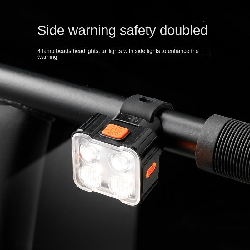Bicycle Lights Front and Rear Set for Night Riding Safety