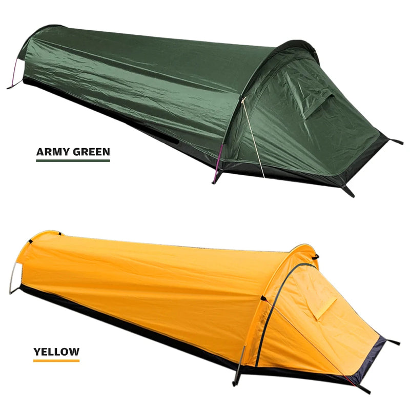 Ultralight Single Person Camping Tent Waterproof Compact Hiking Shelter