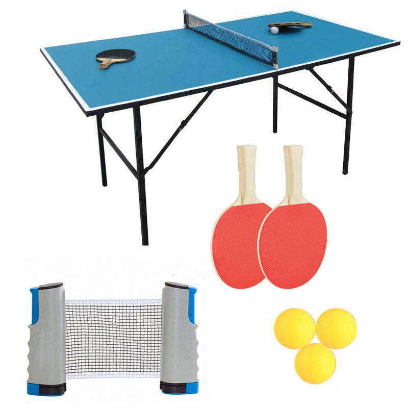 Portable Table Tennis Set 1.7M Retractable Net for Training Use