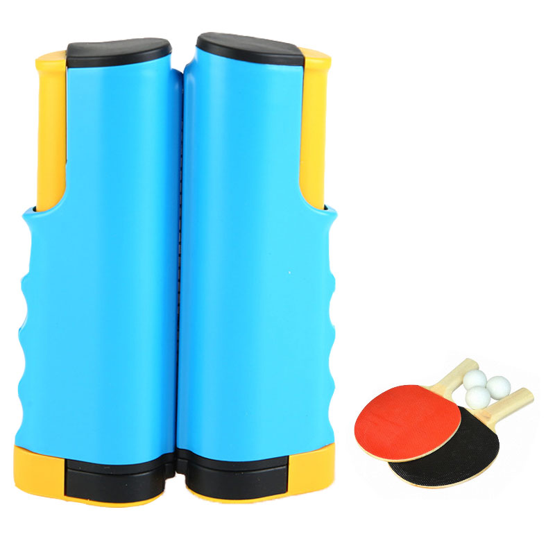 Portable Table Tennis Set 1.7M Retractable Net for Training Use