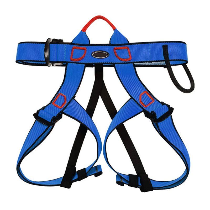 Outdoor Climbing Safety Harness Half Body Rock Tree Climbing Gear