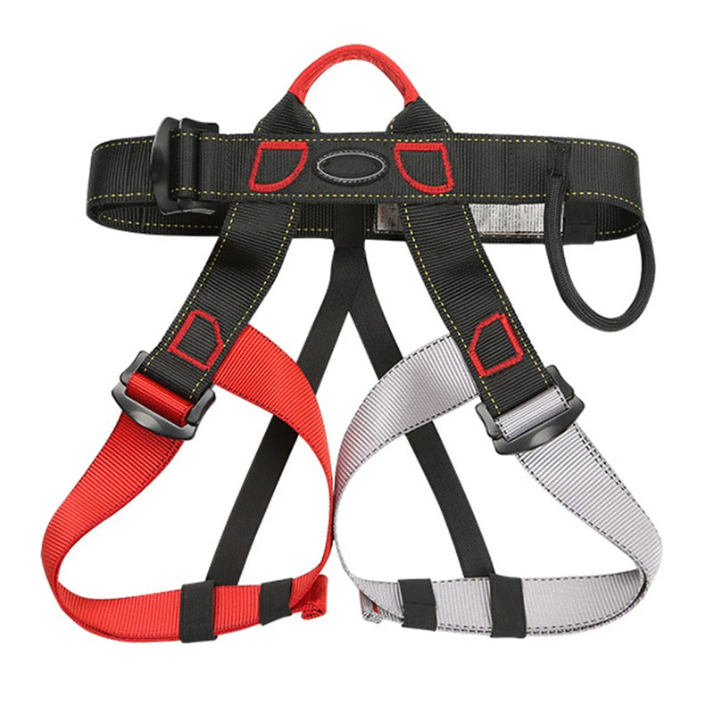 Outdoor Climbing Safety Harness Half Body Rock Tree Climbing Gear