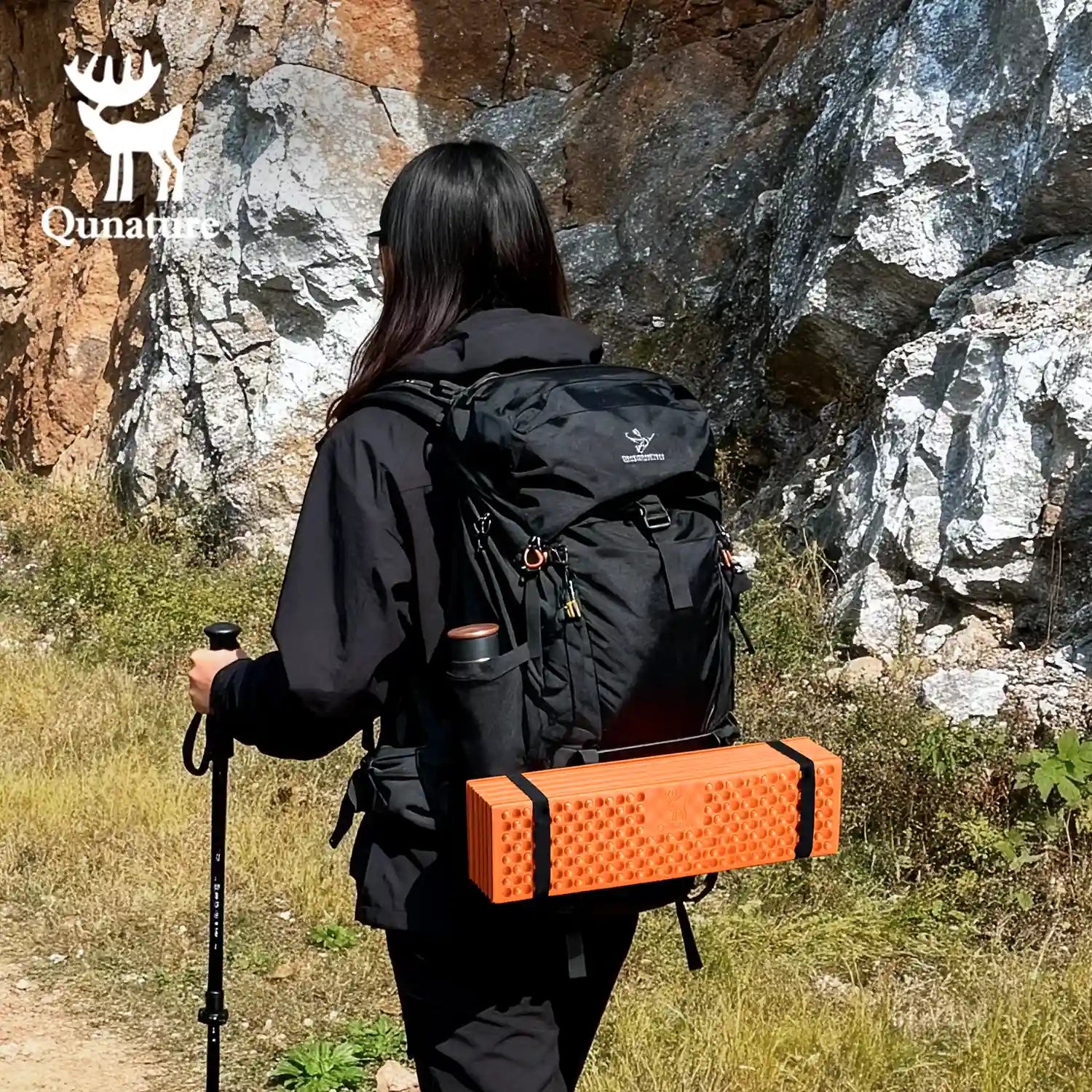 Ultralight Folding Sleeping Pad Waterproof R-Value 1.8 Camping Hiking
