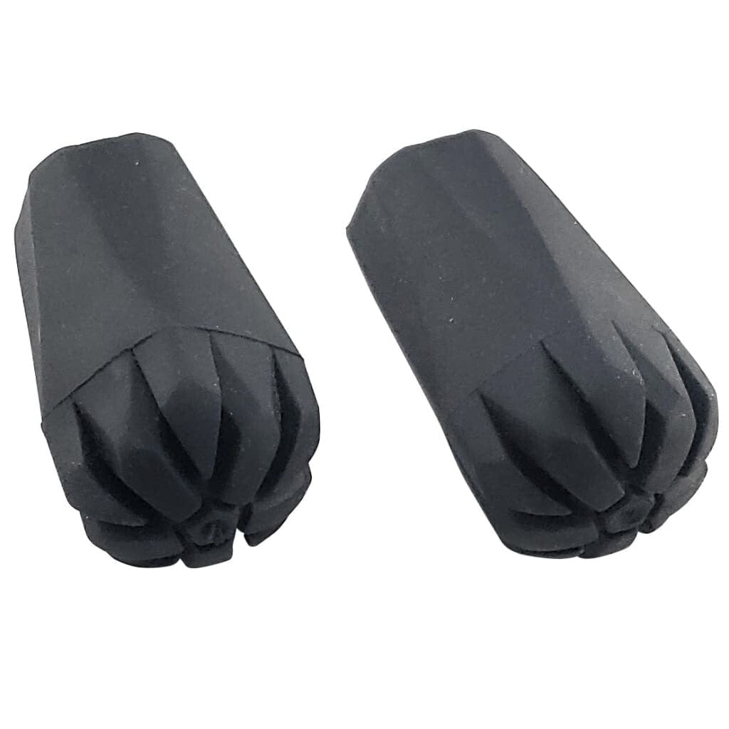 Travel Folding Hiking Poles with Rubber Feet Baskets Carry Bag